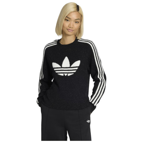 Adidas Γυναικεία πλεκτή μπλούζα Lurex Knit Crew